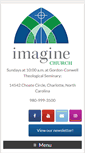 Mobile Screenshot of imaginechurchnow.org